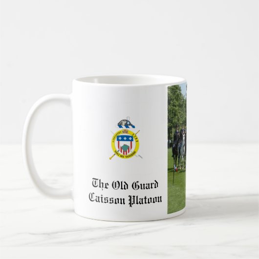 Mug Le peloton de l'ancienne garde de Caisson (Gauche)