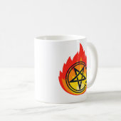 Mug Le pentagrame ardant (Devant droit)