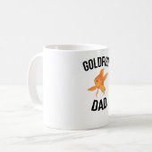 Mug Le père de Goldfish| Oiseaux d'or du père de l'Aqu (Devant gauche)