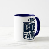 Mug Le père du chien a porté Graphisme (Devant droit)