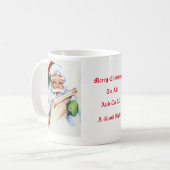 Mug Le Père Noël à l'ancienne (Devant gauche)