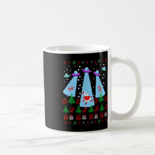 Mug Le Père Noël Alien Invasion Espace de Noël Ufo Ugl
