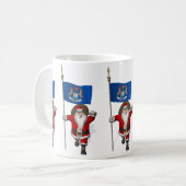 Mug Le Père Noël Avec L'Entrée Du Michigan (Devant gauche)