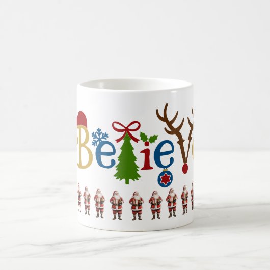 Mug Le Père Noël croit Noël (Centre)