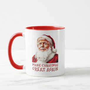 Mug Le Père Noël Donald Trump redonne sa grandeur à No