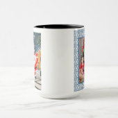 Mug Le Père Noël et le coq Toast de Champagne à New Yo (Centre)