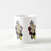 Mug Le Père Noël joue du saxophone (Centre)