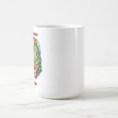 Mug Le Père Noël lit les histoires de l'arbre de Noël (Centre)