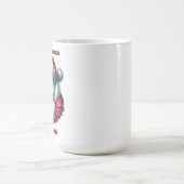 Mug Le Père Noël savoure une boisson intime lors d'une (Centre)