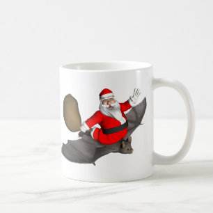 Mug Le Père Noël Sur La Chauve Volante