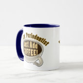 Mug Le Periodontist instantané ajoutent juste le café (Devant gauche)