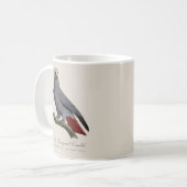 Mug Le Perroquet Cendre - Illustration du XIXe siècle (Devant gauche)