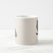 Mug Le Perroquet Cendre - Illustration du XIXe siècle (Centre)