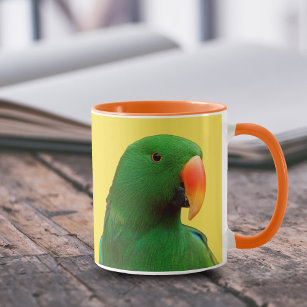 Mug Le perroquet de l'écorce verte