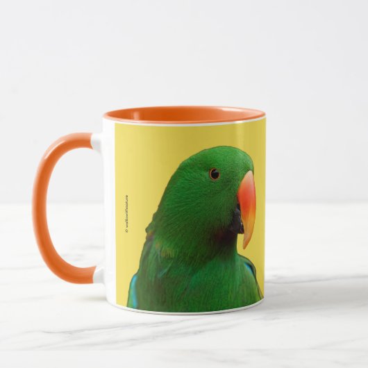 Mug Le perroquet de l'écorce verte (Gauche)