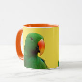 Mug Le perroquet de l'écorce verte (Devant gauche)