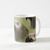 Mug Le perroquet gris africain du Congo (Devant droit)