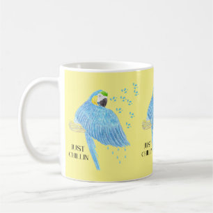 Mug Le perroquet ne fait que chiller