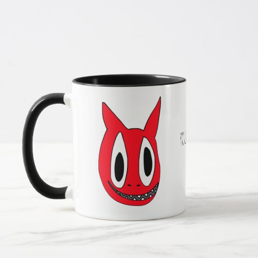 MUG LE PETIT DIABLE MODIFIABLE (Gauche)