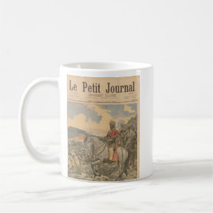 Mug Le Petit Journal de l'empereur éthiopien Menelik I