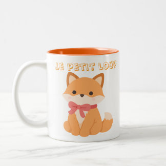 Mug Le Petit loup Tweekleurige Koffiemok