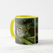 Mug Le petit petit Kinglet mignon provoque un remue-mé (Devant gauche)