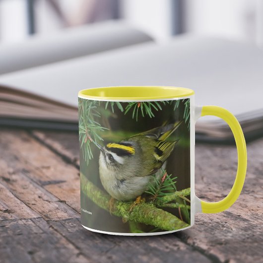 Mug Le petit petit Kinglet mignon provoque un remue-mé