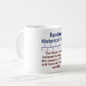 Mug Le peuple maya croyait les dindes - Histoire (Devant gauche)