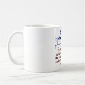 Mug Le peuple maya croyait les dindes - Histoire (Gauche)