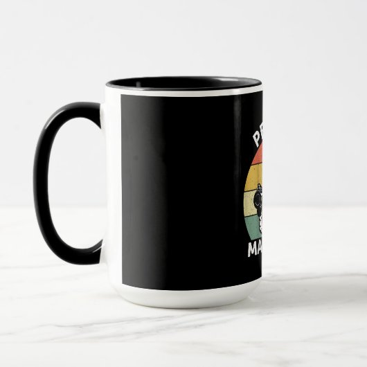 Mug Le Pew Pew Madafakas, chien de taureau français, m (Gauche)