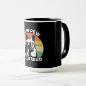 Mug Le Pew Pew Madafakas, chien de taureau français, m (Devant droit)