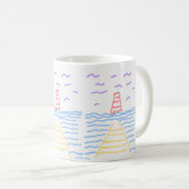 Mug Le phare et la jetée (Devant droit)