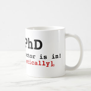 Mug Le PhD, le docteur est dedans ! , [théoriquement]