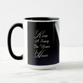 Mug Le piano maintiennent une chanson dans votre coeur (Gauche)