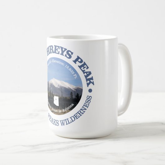 Mug Le pic de Humphrey (Devant droit)