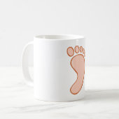 Mug Le pied des droits de l'homme (Devant gauche)