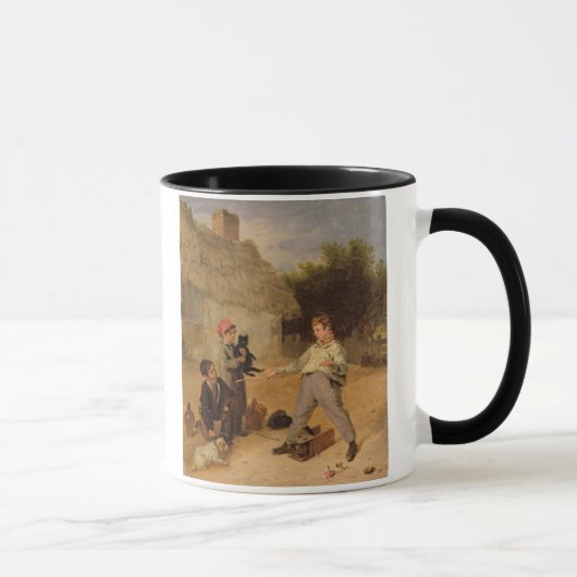 Mug Le piège de rat (huile sur le panneau) (Droite)