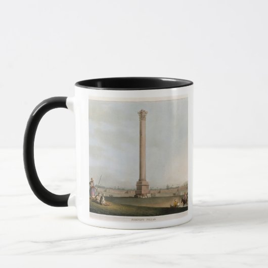 Mug Le pilier de Pompey, plaquent 14 des "vues en (Gauche)
