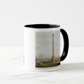 Mug Le pilier de Pompey, plaquent 14 des "vues en (Devant droit)