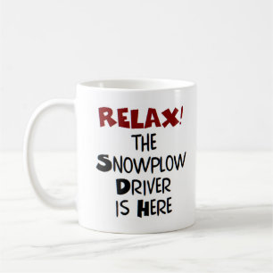 Mug le pilote de chasse à neige est ici