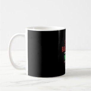 Mug Le pilote de l'école de Christmas, bus scolaire