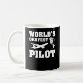 Mug Le pilote le plus malsain du monde (Gauche)