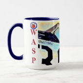 Mug Le pilote Tante Dot Ferguson WASP surdimensionné M (Gauche)