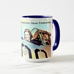 Mug Le pilote Tante Dot Ferguson WASP surdimensionné M