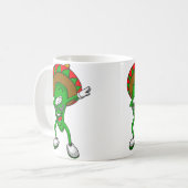 Mug Le Piment Mexicain qui fait Dab (Devant gauche)