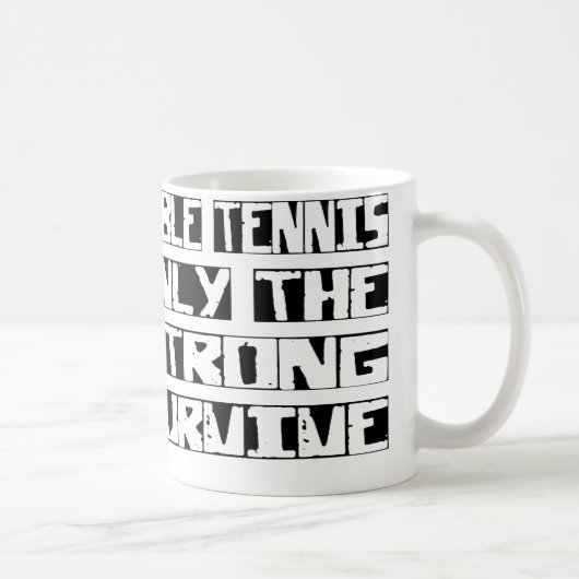 Mug Le ping-pong survivent (Droite)