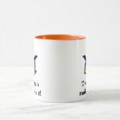 Mug Le pingouin m'a fait le faire (Centre)