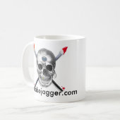 Mug Le pirate de peinture (Devant gauche)