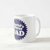 Mug Le pire papa du monde (Devant droit)