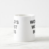 Mug Le pire patron du monde (Centre)
